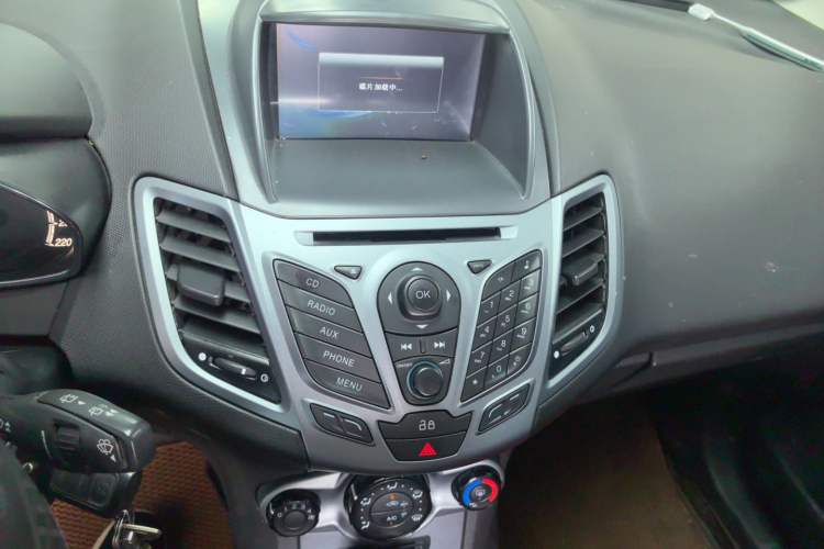 Used Ford Fiesta 2013 Hatchback 1.5L Automatic Fashion Edition Audio And AC Panel