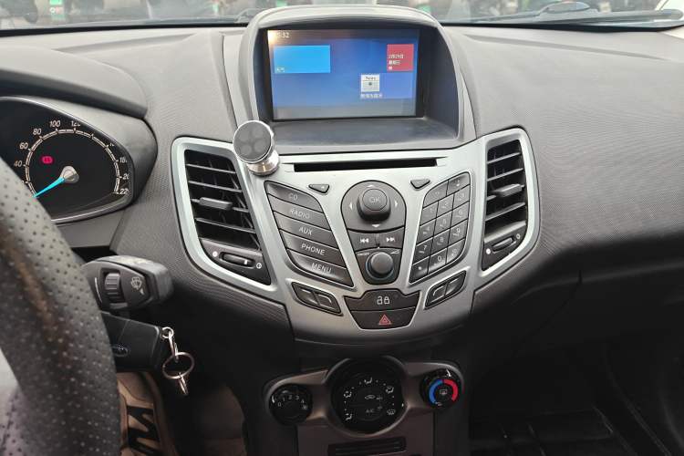 Used Ford Fiesta 2013 Hatchback 1.5L Automatic Prestige Model Audio And AC Panel