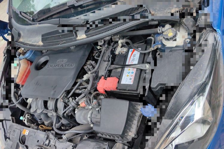 Used Ford Fiesta 2013 Sedan 1.5L Automatic Fashion Edition Engine Bay Left
