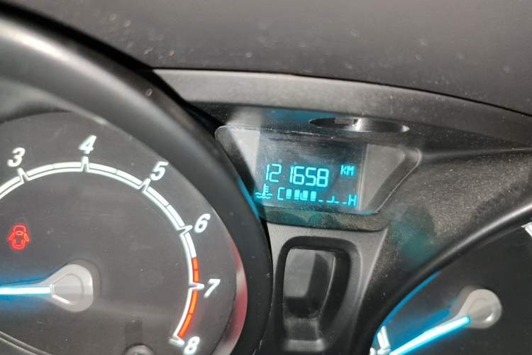 Used Ford Fiesta 2013 Hatchback 1.5L Manual Fashion Edition Odometer Close Up