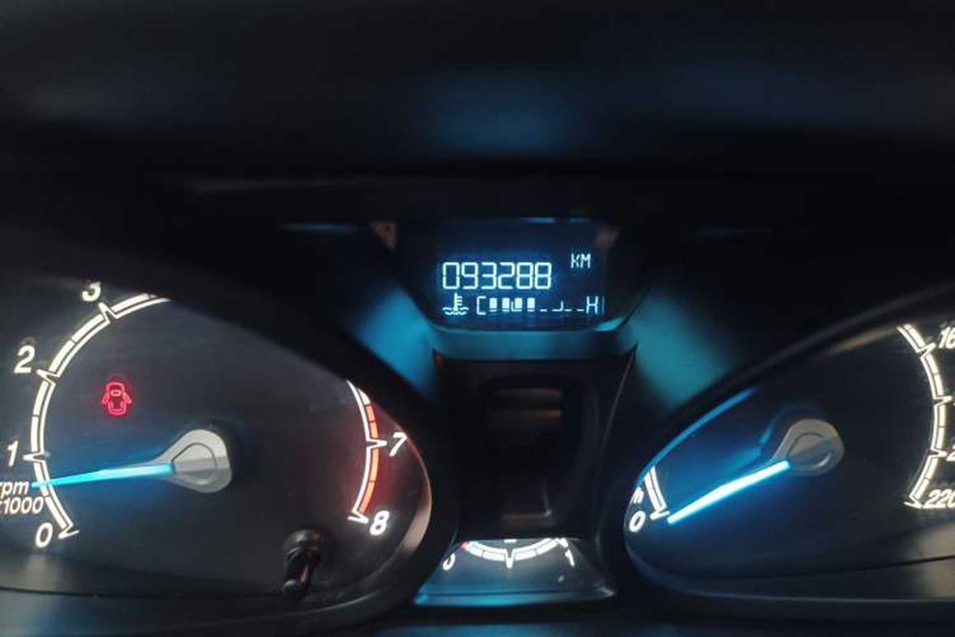 Used Ford Fiesta 2013 Hatchback 1.5L Manual Fashion Edition Odometer Close Up