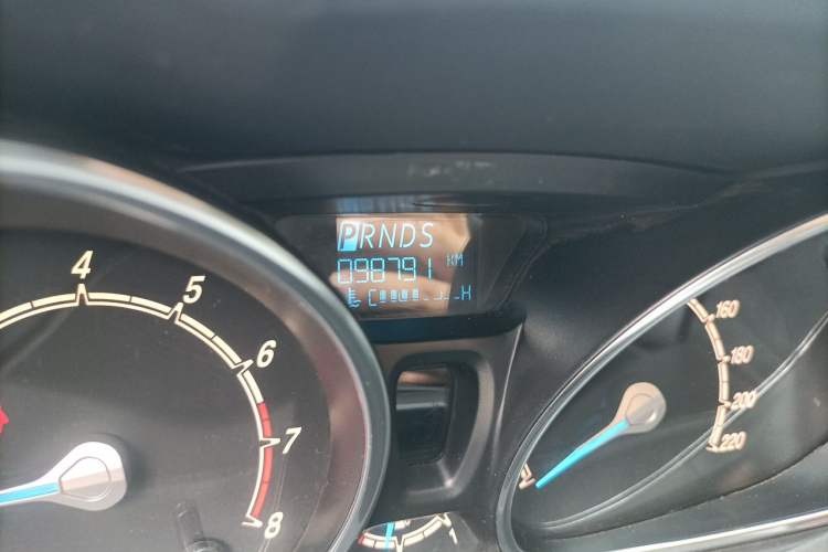 Used Ford Fiesta 2013 Hatchback 1.5L Automatic Fashion Edition Odometer Close Up
