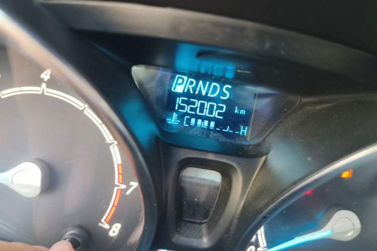 Used Ford Fiesta 2013 Sedan 1.5L Automatic Fashion Edition Odometer Close Up