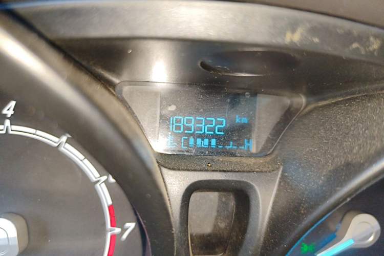 Used Ford Fiesta 2013 Hatchback 1.5L Manual Fashion Edition Odometer Close Up