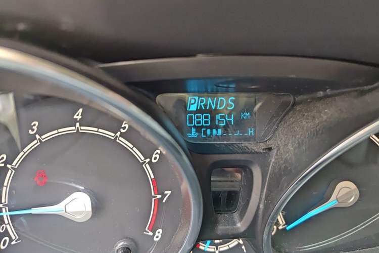 Used Ford Fiesta 2013 Hatchback 1.5L Automatic Fashion Edition Odometer Close Up