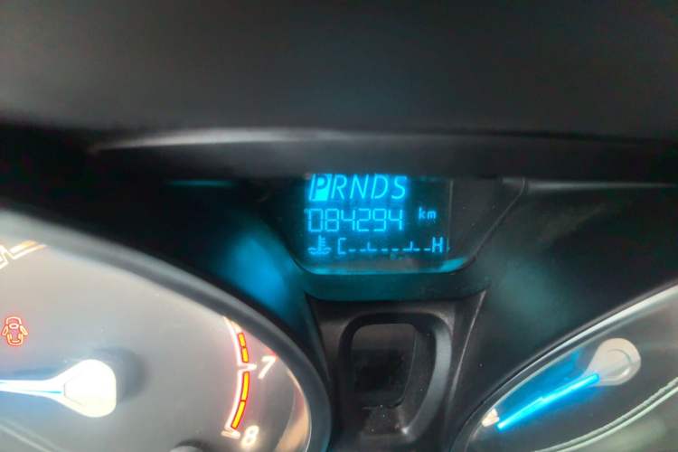 Used Ford Fiesta 2013 Hatchback 1.5L Automatic Fashion Edition Odometer Close Up