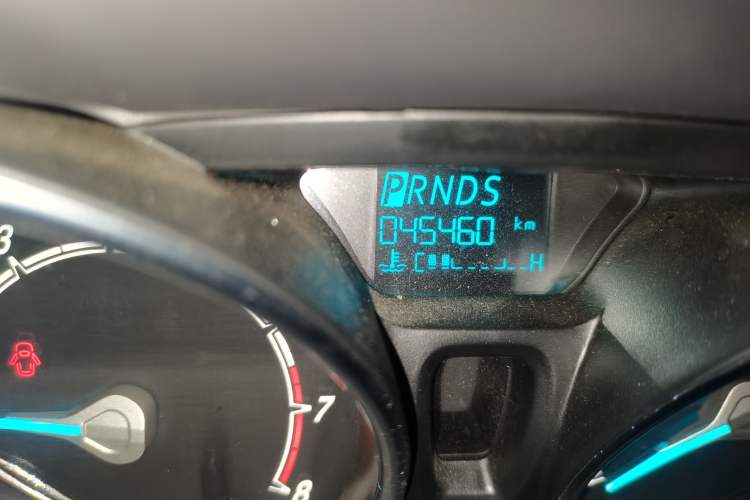 Used Ford Fiesta 2013 Hatchback 1.5L Automatic Fashion Edition Odometer Close Up