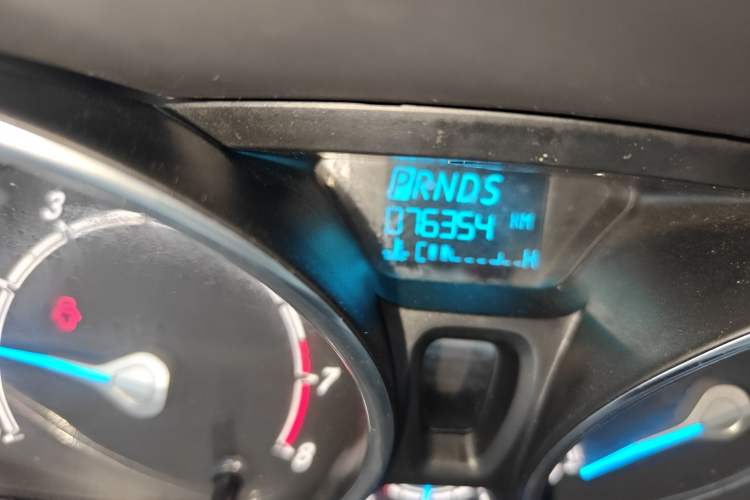 Used Ford Fiesta 2013 Hatchback 1.5L Automatic Fashion Edition Odometer Close Up