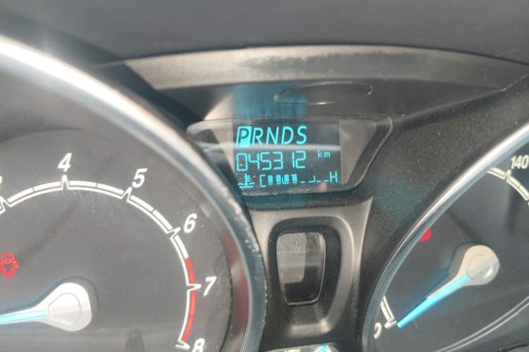 Used Ford Fiesta 2013 Hatchback 1.5L Automatic Fashion Edition Odometer Close Up