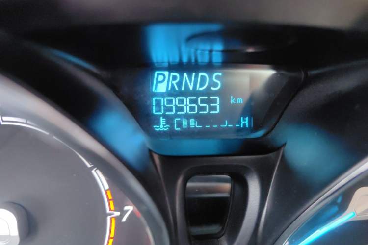 Used Ford Fiesta 2013 Sedan 1.5L Automatic Fashion Edition Odometer Close Up