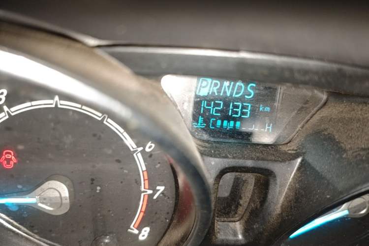 Used Ford Fiesta 2013 Hatchback 1.5L Automatic Fashion Edition Odometer Close Up