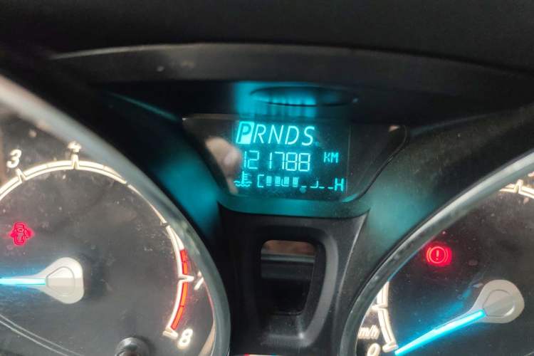 Used Ford Fiesta 2013 Hatchback 1.5L Automatic Fashion Edition Odometer Close Up