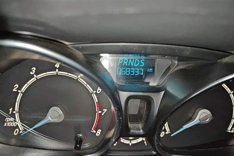 Used Ford Fiesta 2013 Hatchback 1.5L Automatic Fashion Edition Odometer Close Up