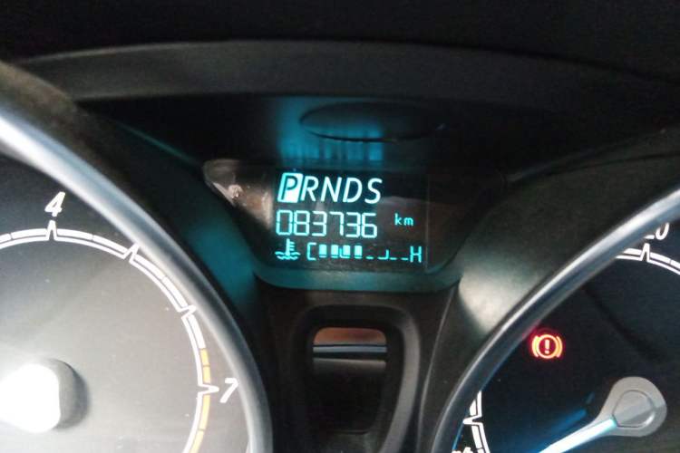 Used Ford Fiesta 2013 Hatchback 1.5L Automatic Fashion Edition Odometer Close Up