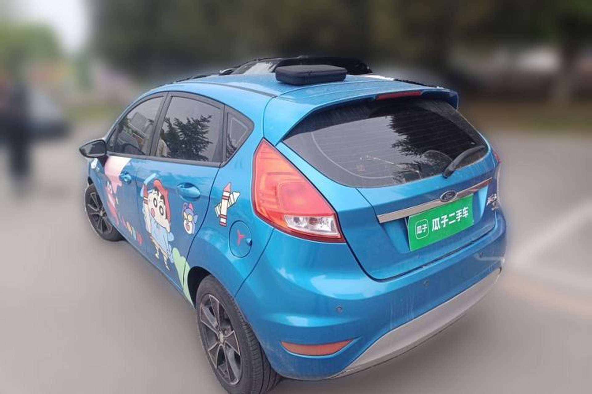 Used Ford Fiesta 2013 Hatchback 1.5L Manual Fashion Edition Rear Left 45 Deg