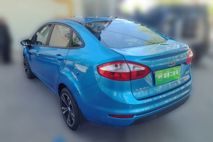 Used Ford Fiesta 2013 Sedan 1.5L Manual Fashion Edition Rear Left 45 Deg