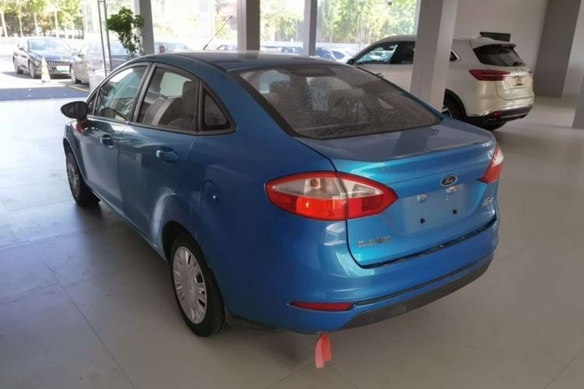 Used Ford Fiesta 2013 Sedan 1.5L Manual Fashion Edition Rear Left 45 Deg