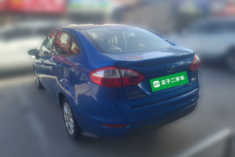 Used Ford Fiesta 2013 Sedan 1.5L Manual Fashion Edition Rear Left 45 Deg