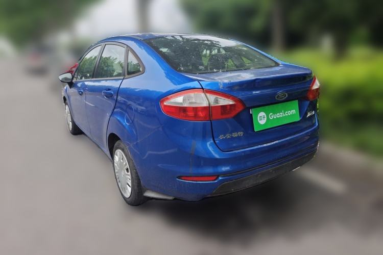 Used Ford Fiesta 2013 Sedan 1.5L Manual Fashion Edition Rear Left 45 Deg