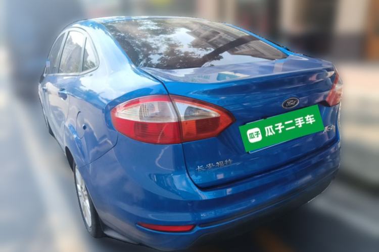Used Ford Fiesta 2013 Sedan 1.5L Automatic Fashion Edition Rear Left 45 Deg