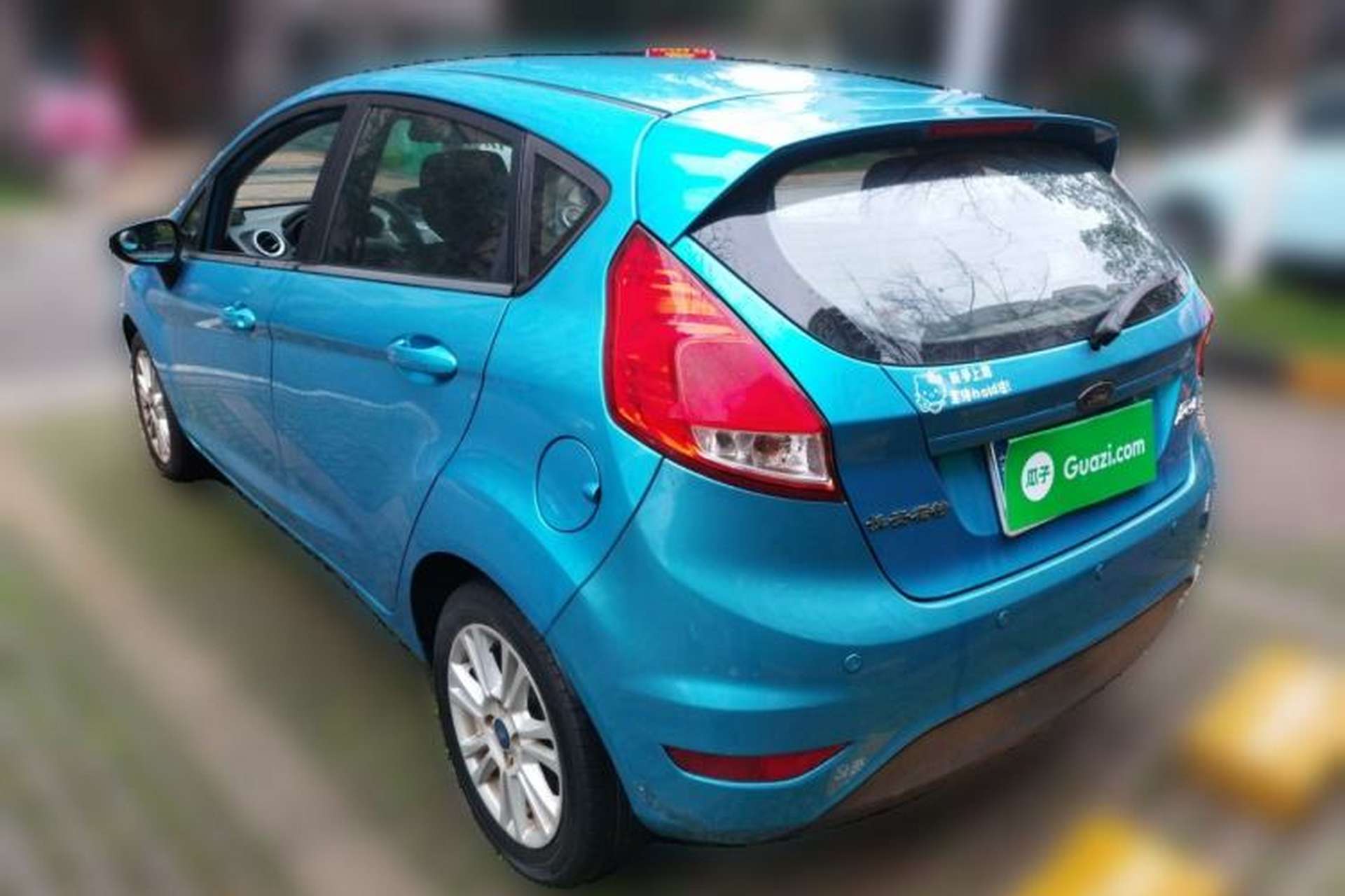 Used Ford Fiesta 2013 Hatchback 1.5L Automatic Fashion Edition Rear Left 45 Deg