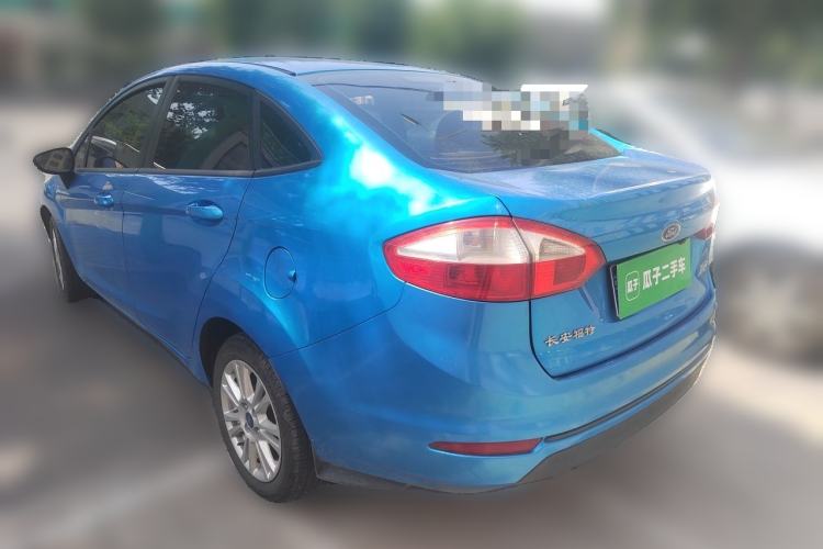 Used Ford Fiesta 2013 Sedan 1.5L Automatic Fashion Edition Rear Left 45 Deg