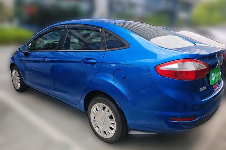 Used Ford Fiesta 2013 Sedan 1.5L Manual Fashion Edition Rear Left 45 Deg