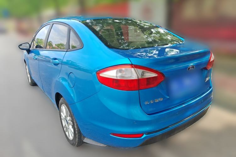 Used Ford Fiesta 2013 Sedan 1.5L Manual Fashion Edition Rear Left 45 Deg