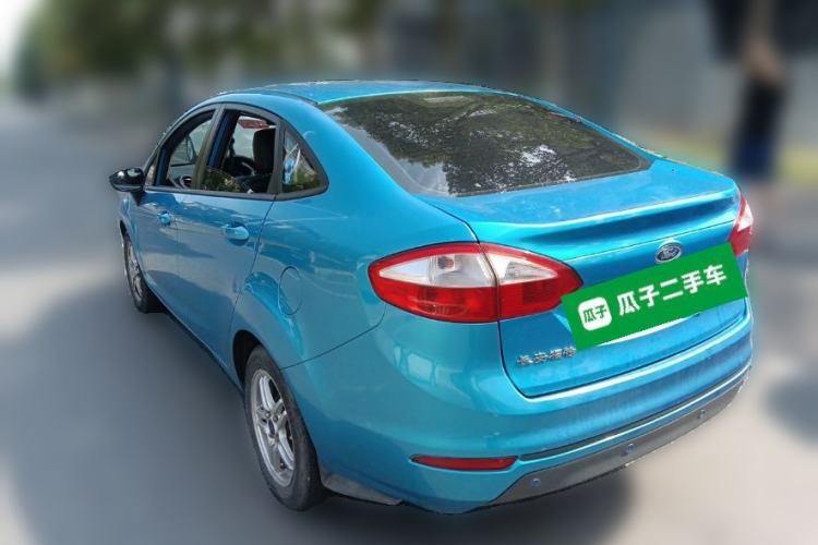 Used Ford Fiesta 2013 Sedan 1.5L Manual Fashion Edition Rear Left 45 Deg