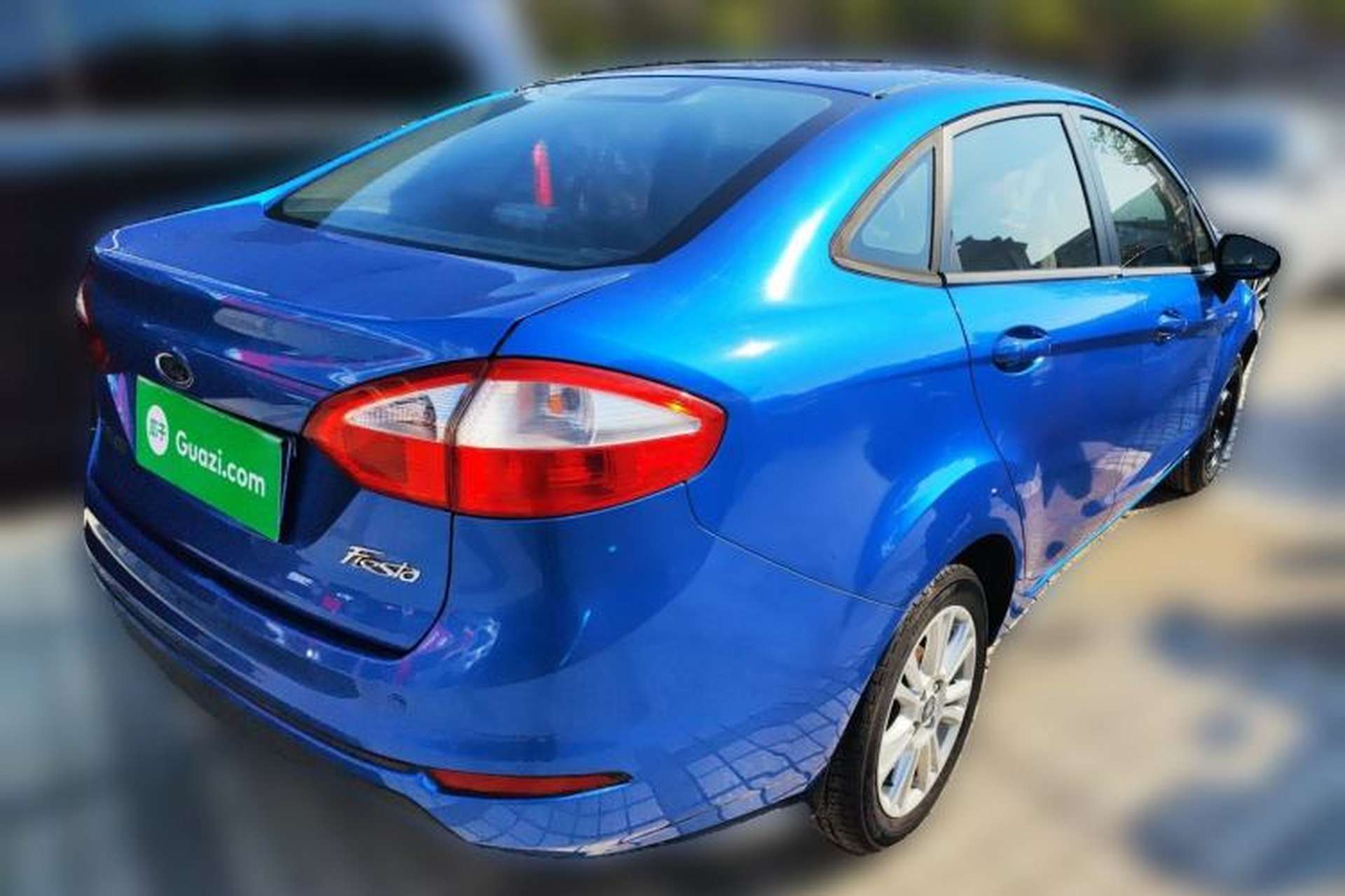 Used Ford Fiesta 2013 Sedan 1.5L Automatic Fashion Edition Rear Right 45 Deg