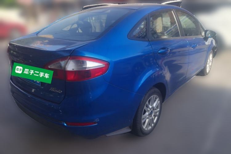 Used Ford Fiesta 2013 Sedan 1.5L Manual Fashion Edition Rear Right 45 Deg
