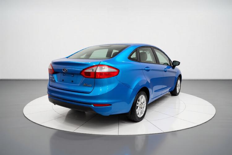 Used Ford Fiesta 2013 Sedan 1.5L Manual Fashion Edition Rear Right 45 Deg