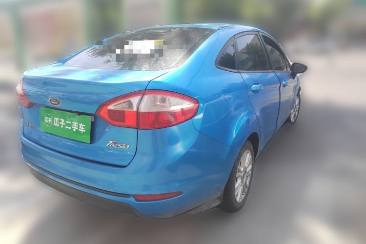 Used Ford Fiesta 2013 Sedan 1.5L Automatic Fashion Edition Rear Right 45 Deg