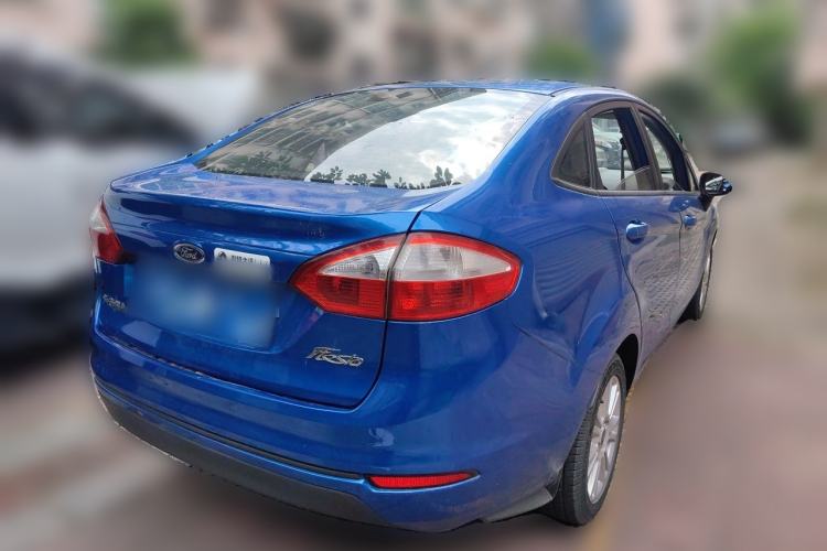 Used Ford Fiesta 2013 Sedan 1.5L Automatic Fashion Edition Rear Right 45 Deg
