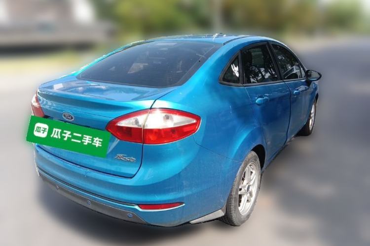 Used Ford Fiesta 2013 Sedan 1.5L Manual Fashion Edition Rear Right 45 Deg