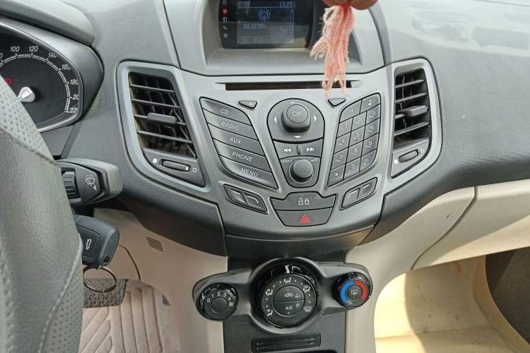 Used Ford Fiesta 2013 Sedan 1.5L Automatic Fashion Edition Audio And AC Panel