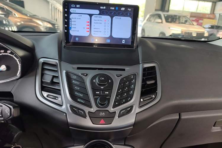 Used Ford Fiesta 2013 Hatchback 1.5L Automatic Prestige Model Audio And AC Panel
