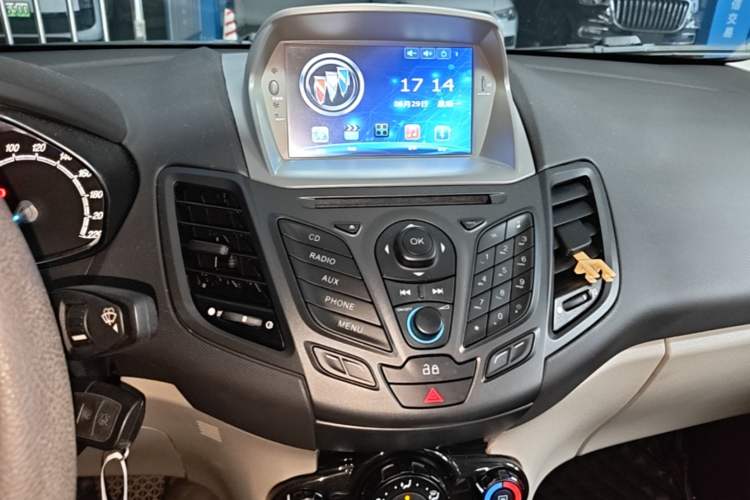Used Ford Fiesta 2013 Sedan 1.5L Automatic Fashion Edition Audio And AC Panel