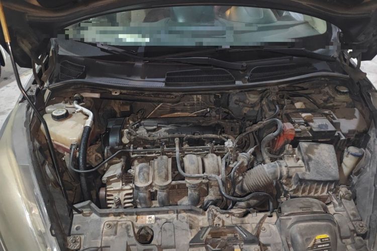 Used Ford Fiesta 2013 Sedan 1.5L Automatic Fashion Edition Engine Bay