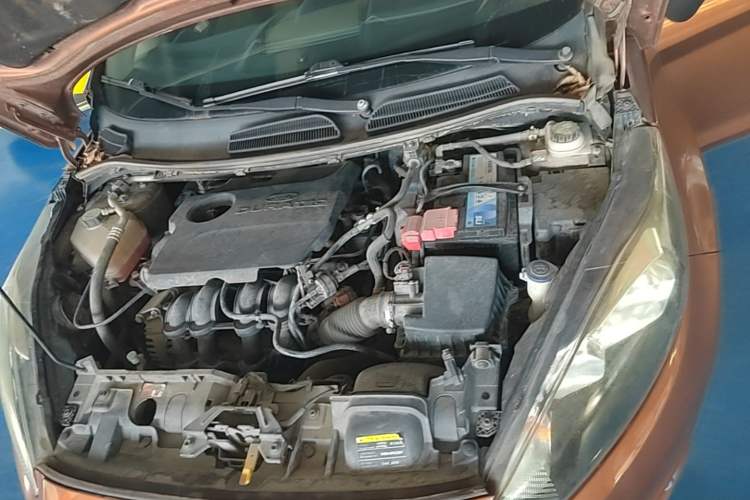 Used Ford Fiesta 2013 Sedan 1.5L Automatic Prestige Model Engine Bay