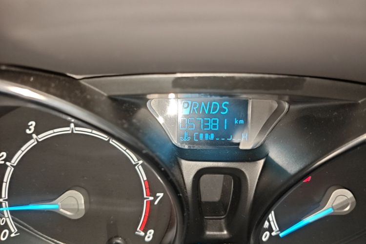 Used Ford Fiesta 2013 Sedan 1.5L Automatic Fashion Edition Odometer Close Up