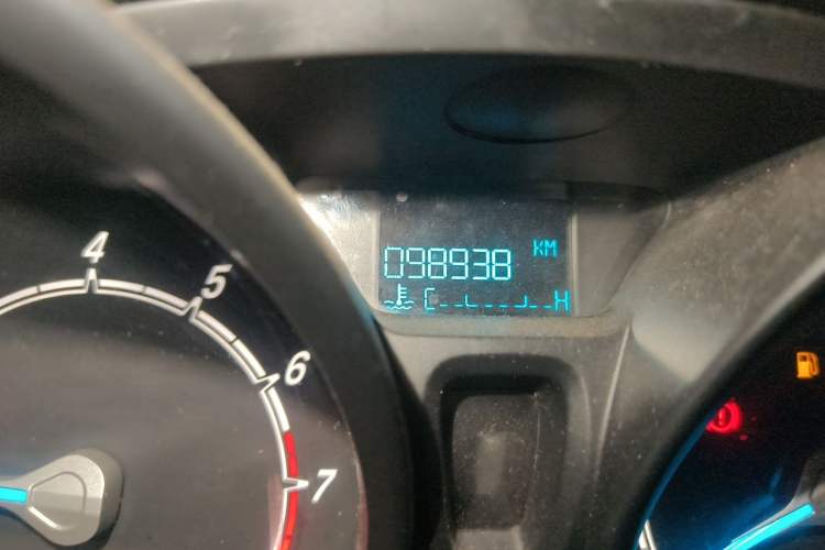 Used Ford Fiesta 2013 Hatchback 1.5L Manual Fashion Edition Odometer Close Up