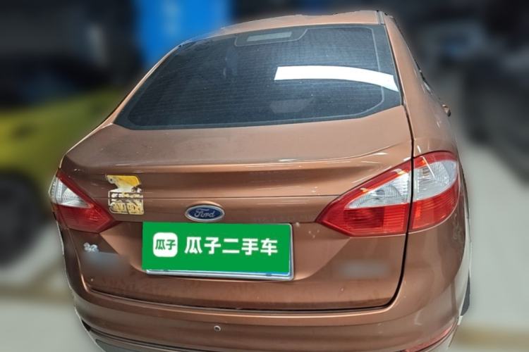 Used Ford Fiesta 2013 Sedan 1.5L Automatic Fashion Edition Rear