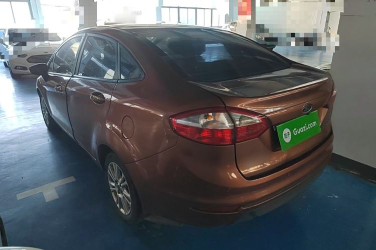 Used Ford Fiesta 2013 Sedan 1.5L Automatic Prestige Model Rear Left 45 Deg