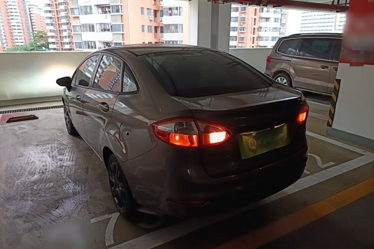 Used Ford Fiesta 2013 Sedan 1.5L Manual Fashion Edition Rear Left 45 Deg