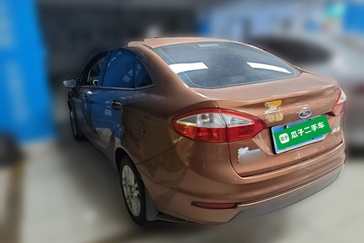 Used Ford Fiesta 2013 Sedan 1.5L Automatic Fashion Edition Rear Left 45 Deg