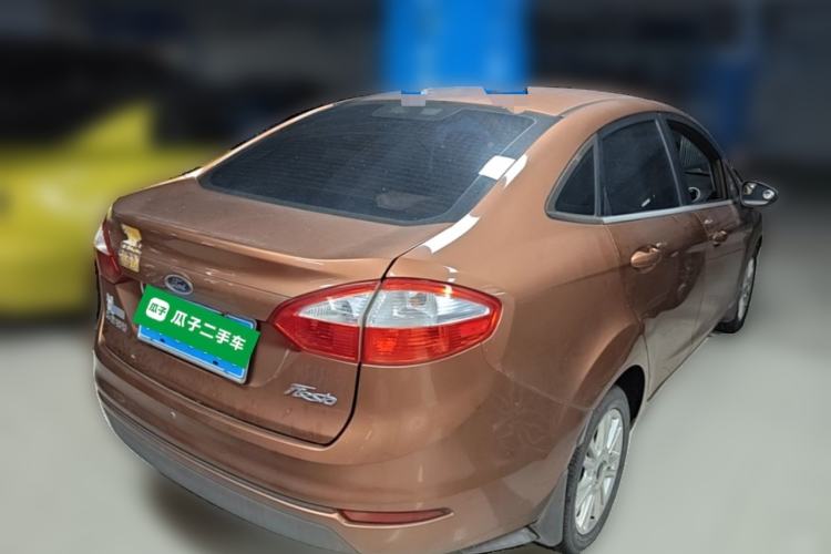 Used Ford Fiesta 2013 Sedan 1.5L Automatic Fashion Edition Rear Right 45 Deg