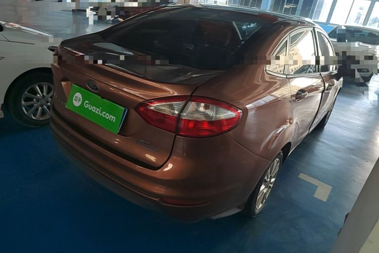 Used Ford Fiesta 2013 Sedan 1.5L Automatic Prestige Model Rear Right 45 Deg