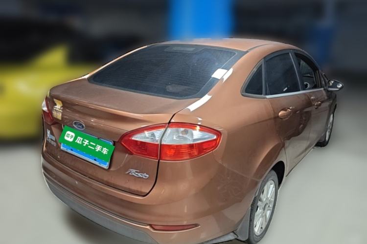 Used Ford Fiesta 2013 Sedan 1.5L Automatic Fashion Edition Rear Right 45 Deg