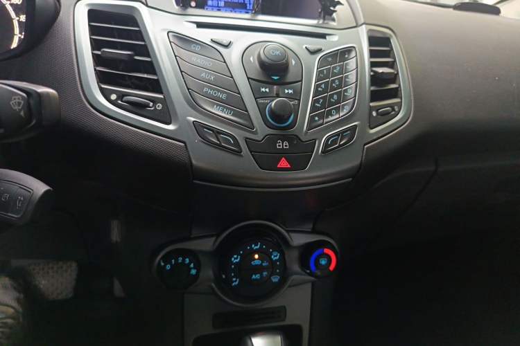Used Ford Fiesta 2013 Hatchback 1.5L Automatic Prestige Model Audio And AC Panel